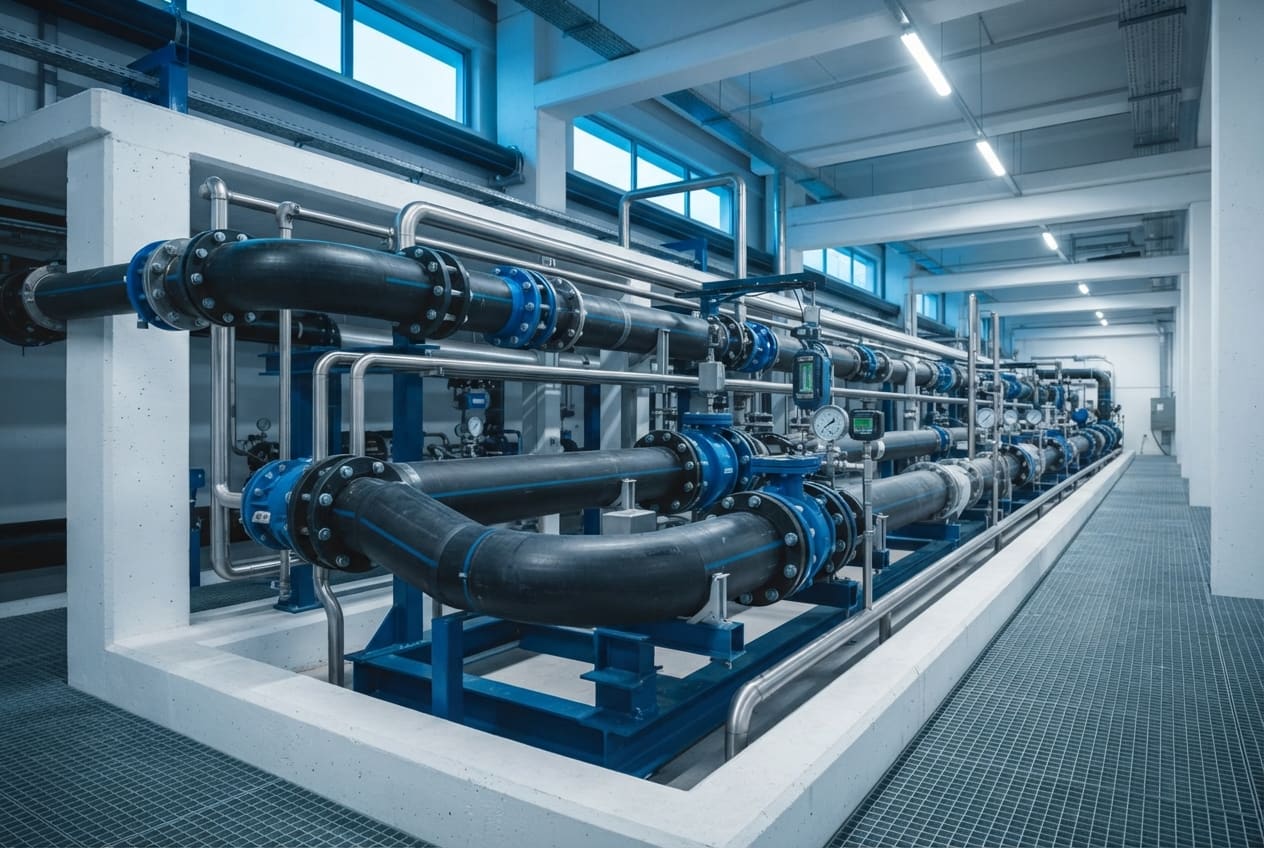 Industrial pipework